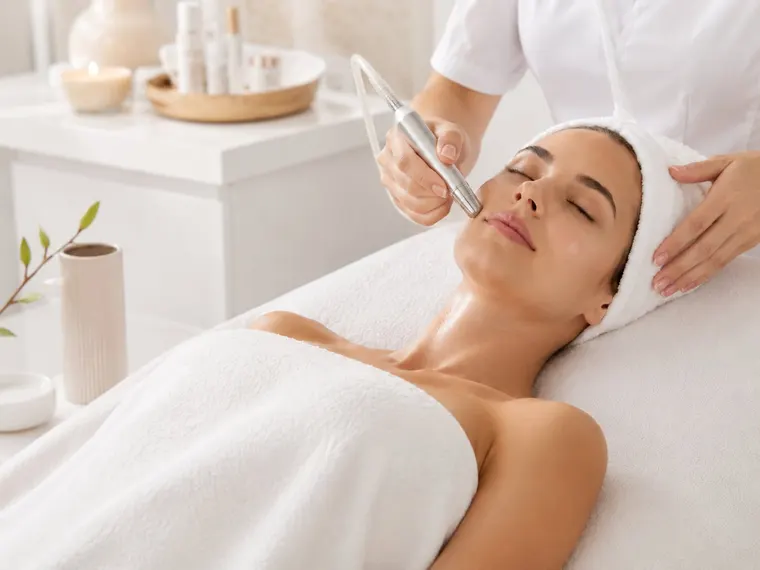 Behandlung: Microdermabrasion